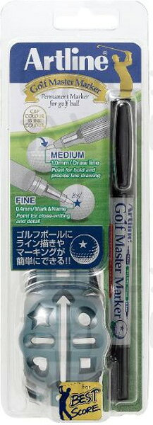 シヤチハタ Artline ゴルフマスター マーカー 黒 K-841TG/H-K