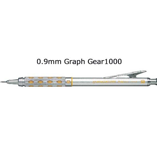 ＜ぺんてる＞グラフギア　0.9mm　PG10