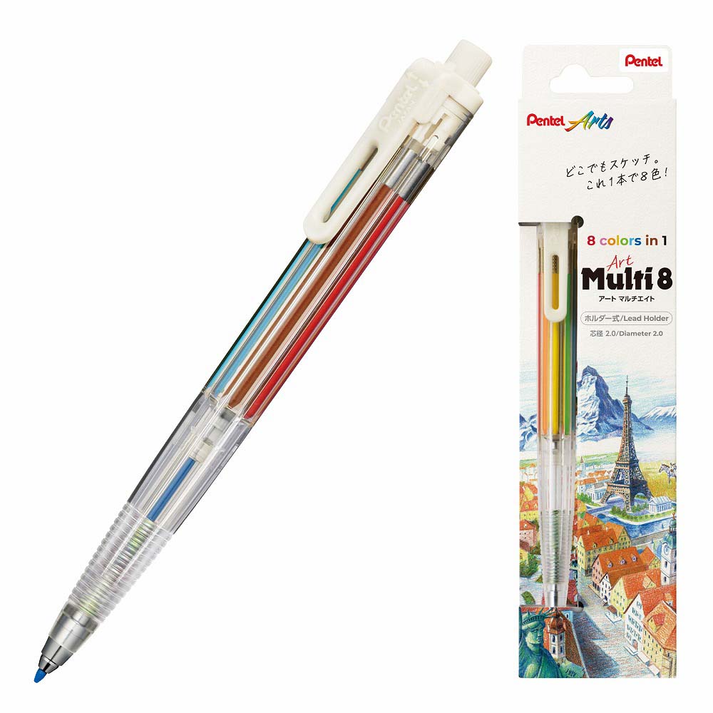  �ő�2,000�~�I�tCOUPON 8��1��-6��9��59���܂� �؂�Ă� pentel �A�[�g�}���`8 �z���_�[�^�C�v �F�c8�F XPH804