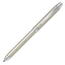 パイロット PILOT 多機能ボールペン 油性 0.7mm ツープラスワン リッジ 2+1 シャンパンゴールド ギフトケース付き BTHR-3SR-CGD RI...
