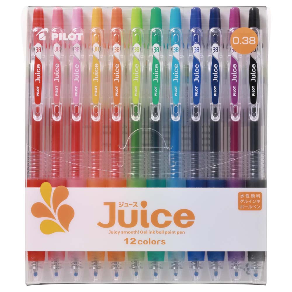 Rakuten - パイロット PILOT ジュース 0.38mm 12色セット LJU120UF-12C ゲルインキボールペン Juice