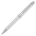 パイロット PILOT 多機能ボールペン 油性 0.7mm ツープラスワン エボルト 2+1 ヘリンボーン シルバー ギフトケース付き BTHE-150R-HS...