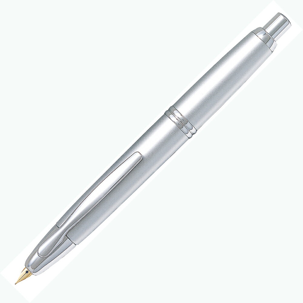 パイロット PILOT 万年筆 キャップレス シルバー 細字 ギフトケース付き FCN-1MR-S-F Capless