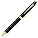 パイロット PILOT 多機能ボールペン 油性 0.7mm スリープラスワン リッジ 3+1 グロスブラック ギフトケース付き BTHRT5SR-GLB RID...