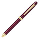 パイロット PILOT 多機能ボールペン 油性 0.7mm スリープラスワン リッジ 3+1 ワインレッド ギフトケース付き BTHRT5SR-WR RIDGE