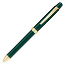 パイロット PILOT 多機能ボールペン 油性 0.7mm スリープラスワン リッジ 3+1 ダークグリーン ギフトケース付き BTHRT5SR-DG RIDG...
