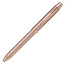 パイロット PILOT 多機能ボールペン 油性 0.7mm スリープラスワン リッジ 3+1 ピンクゴールド ギフトケース付き BTHRT5SR-PGD RID...