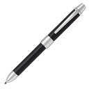 パイロット PILOT 多機能ボールペン 油性 0.7mm ツープラスワン リッジ レザー 2+1 ブラック ギフトケース付き BTHR-3SL-B RIDGE