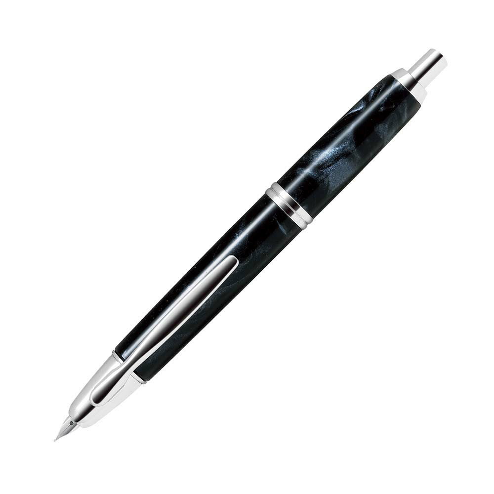 パイロット PILOT 万年筆 キャップレス SE マーブルブラック 中字 ギフトケース付き FCSE-3MR-MAB-M Capless