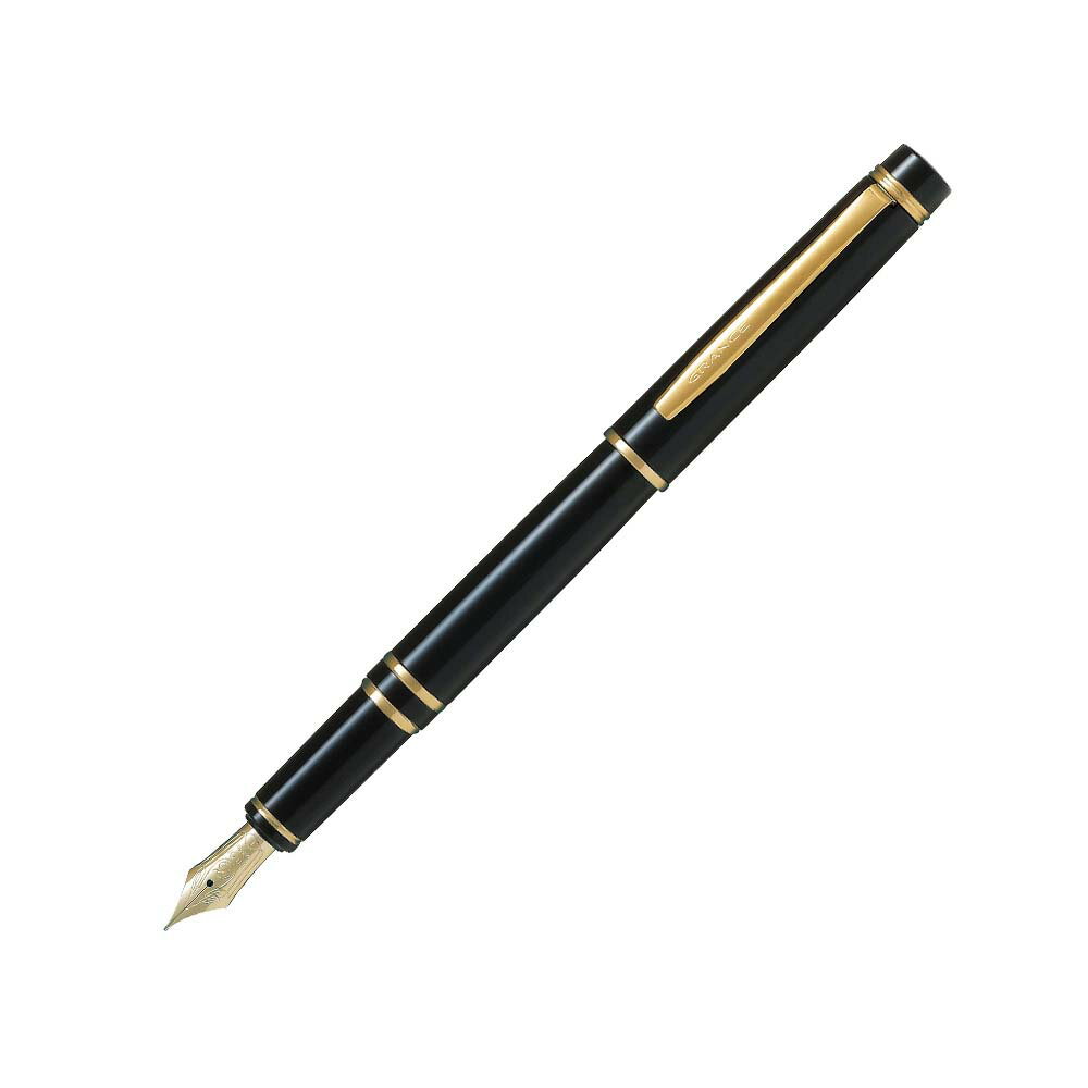 PILOT - パイロット PILOT 万年筆 グランセ ブラック 細字 ギフトケース付き FGRC-12SR-B-F GRANCE