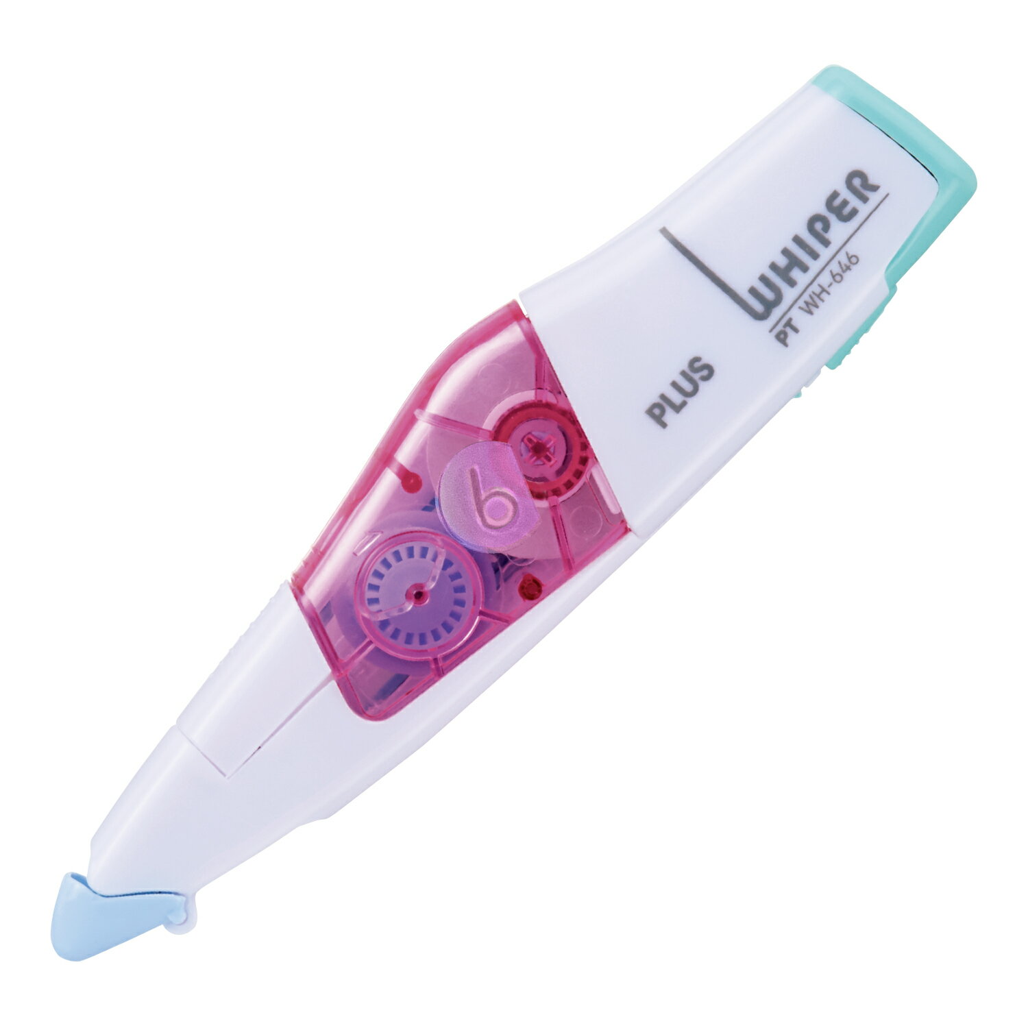 【10月4日20時-9日1時59分までエントリーで2点購入P5倍・3点以上でP10倍】プラス(PLUS) 修正テープ ホワイパーPT 6mm WH-646 ペールパープル　48-759