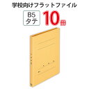 プラス(PLUS) 年組氏名フラットファイルB5S　イエロー NO.031GA 79-527*10　10冊パック