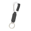 【7月19日20時-26日1時59分までエントリーで2点購入P5倍・3点以上でP10倍】レイメイ藤井 raymay タイニスト カラビナ付キーホルダー ブラック NK1079B 鍵 キー スマート ワンタッチ つける 黒