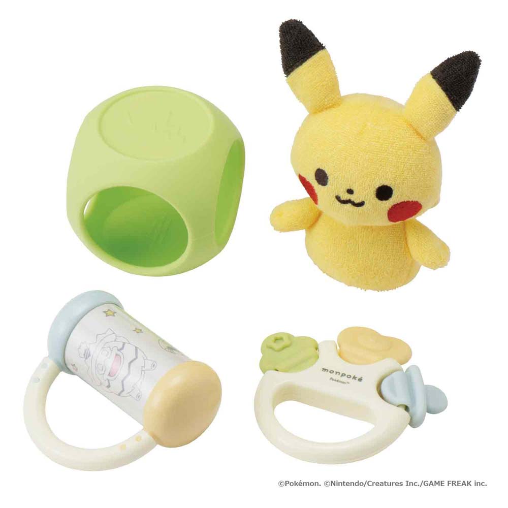 ローヤル ToyRoyal トイローヤル モンポケ ラトルセット ピカチュウ 6079 赤ちゃん ギフト プレゼント お祝い