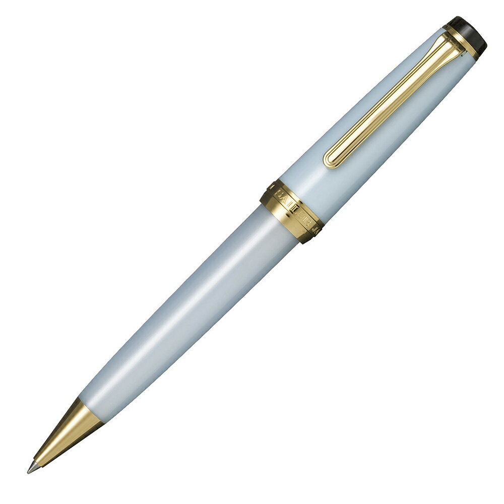 ●方式：回転式●芯色：ブラック●ボール径：0.7mm●蓋・大先：PMMA樹脂／メタルスカイブルー●本体サイズ：Φ17×133mm（クリップ部含む）●本体重量：28.8g●替芯（別売）：18-0103メーカー希望小売価格はメーカーカタログに基づいて掲載しています　澄み渡る空のさわやかな水色をイメージしたボールペン ［春空］