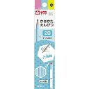 【エントリーで全商品P10倍!6月4日20:00-11日01:59まで】サクラクレパス かきかたえんぴつ 2B 六角 ブルー G6エンピツ2B#36 六角鉛筆 母親目線 滑り止め ダース(3)