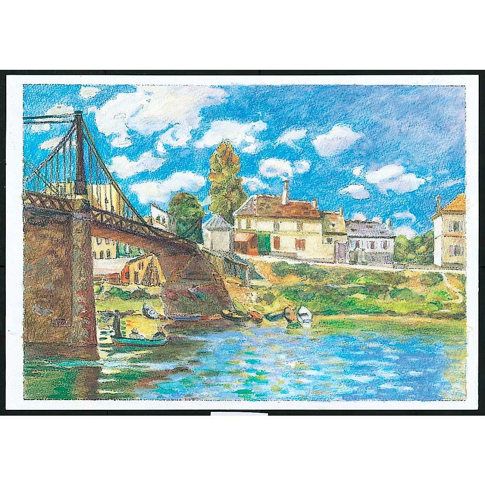 サクラクレパス 水彩色鉛筆 24色 EPY24 絵画材料 画材 学校 美術 3