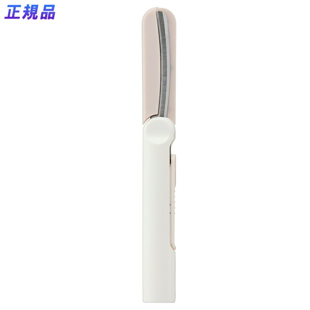 プラス(PLUS) はさみ フィットカットカーブ ツイッギーキャップレス アイボリー SC-110P 36689