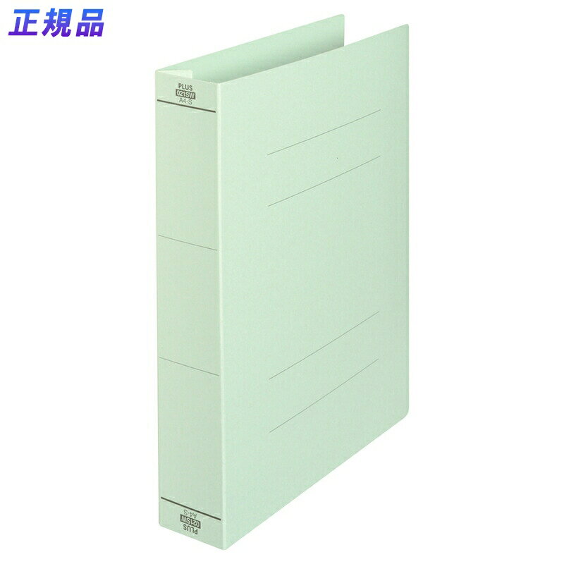 プラス(PLUS)フラットファイル 厚とじ A4-S 500枚とじ ブルー NO.021SW　87-985