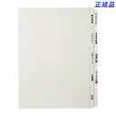 プラス(PLUS) 「たすけあ」ファイル 利用者カルテ用インデックス グレー (1セット5山×2) 98-078 FL-807IS