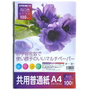 【最大2,000円オフCOUPON 6月1日-6日9時59分まで】サンフレイムジャパン 共用普通紙 A4 100枚 500-2348 500-2348