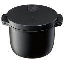 スケーター Skater 電子レンジふっくらホカホカおひつ1.5合 ブラック MWOH1