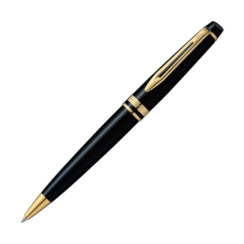 WATERMAN ウォーターマン ボールペン エキスパート エッセンシャル ブラックGT S0951690 名入れ可 高級 フランス プレゼント 名入れ可 高級 名前入れ 誕生日 プレゼント 還暦 就職 入学 卒業 お祝い 人事異動 栄転 クリスマス祝い 餞別