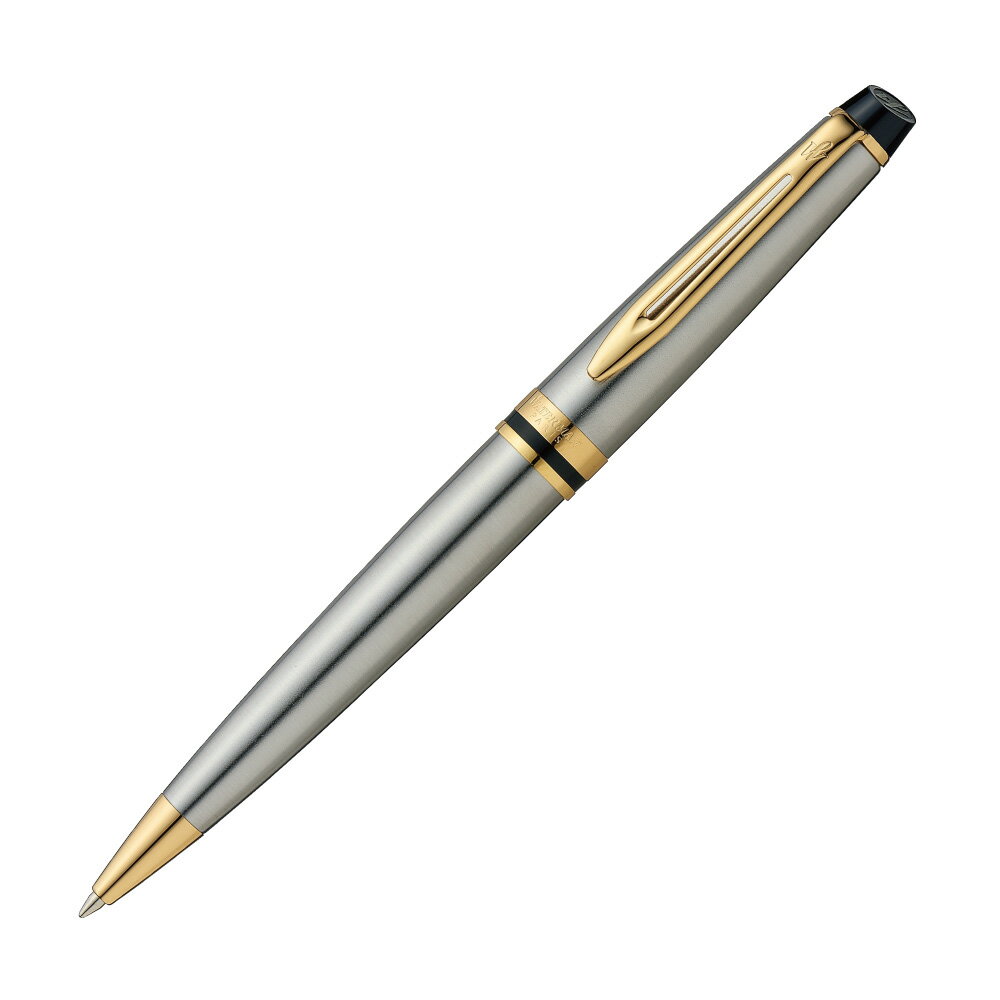 WATERMAN ウォーターマン ボールペン エキスパート エッセンシャル メタリックGT S0951990 名入れ可 高級 フランス プレゼント 名入れ可 高級 名前入れ 誕生日 プレゼント 還暦 就職 入学 卒業 お祝い 人事異動 栄転 クリスマス祝い 餞別
