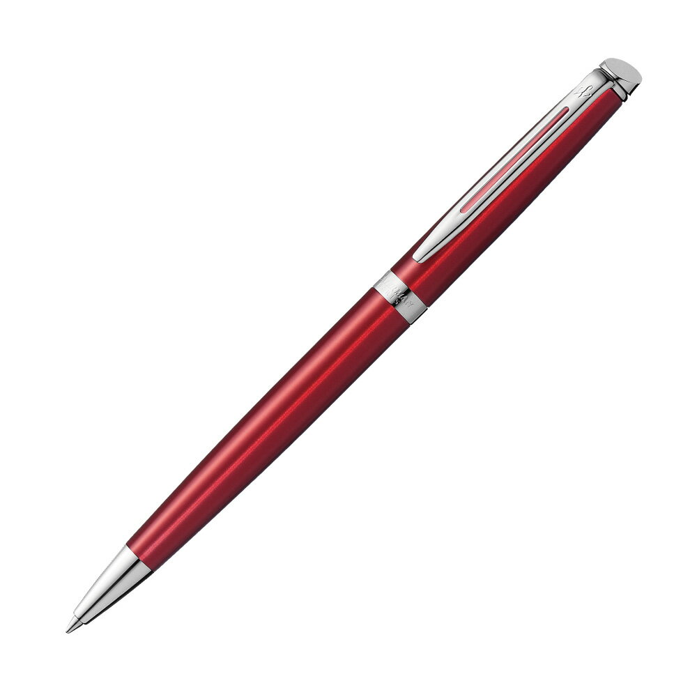 WATERMAN ウォーターマン ボールペン メトロポリタン エッセンシャル ルージュCT 2046602 名入れ可 高級 フランス プレゼント 名入れ可 高級 名前入れ 誕生日 プレゼント 還暦 就職 入学 卒業 お祝い 人事異動 栄転 クリスマス祝い 餞別