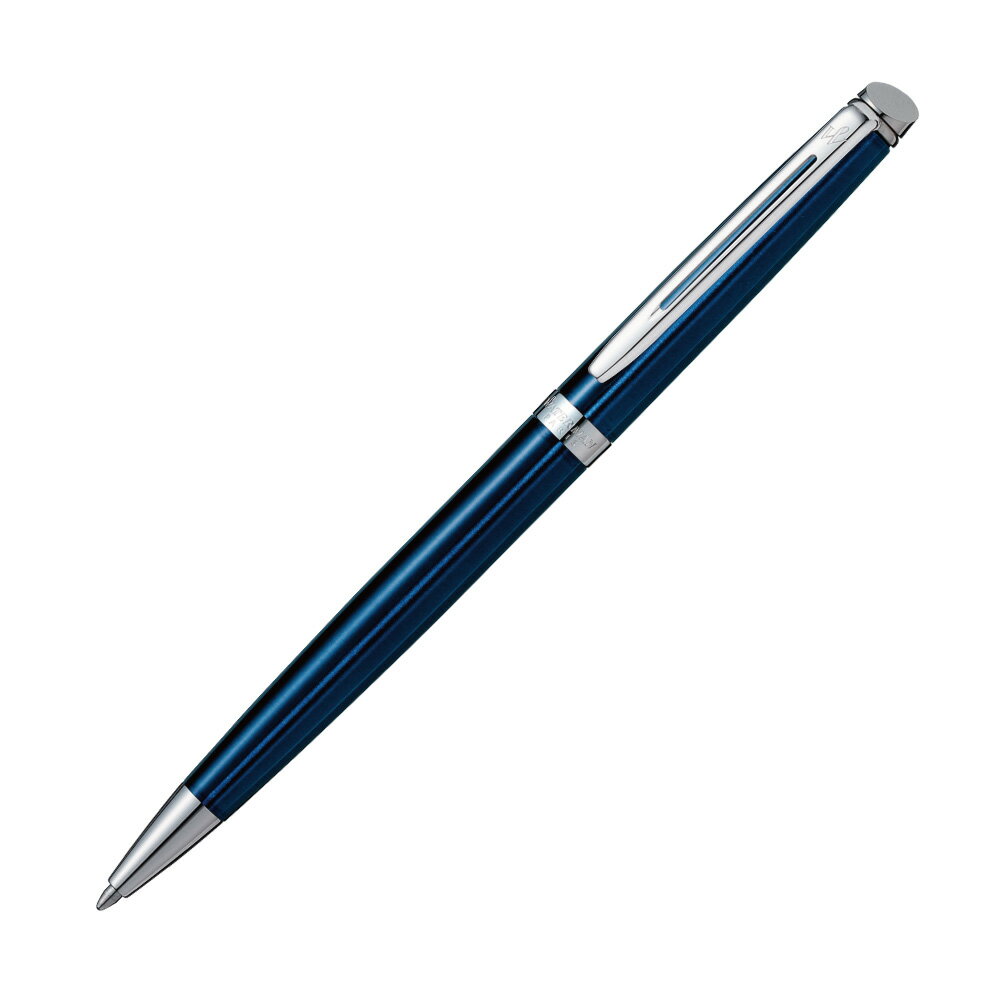 WATERMAN ウォーターマン ボールペン メトロポリタン エッセンシャル メタルブルーCT S0947090 名入れ可 高級 フランス プレゼント 名入れ可 高級 名前入れ 誕生日 プレゼント 還暦 就職 入学 卒業 お祝い 人事異動 栄転 クリスマス祝い 餞別