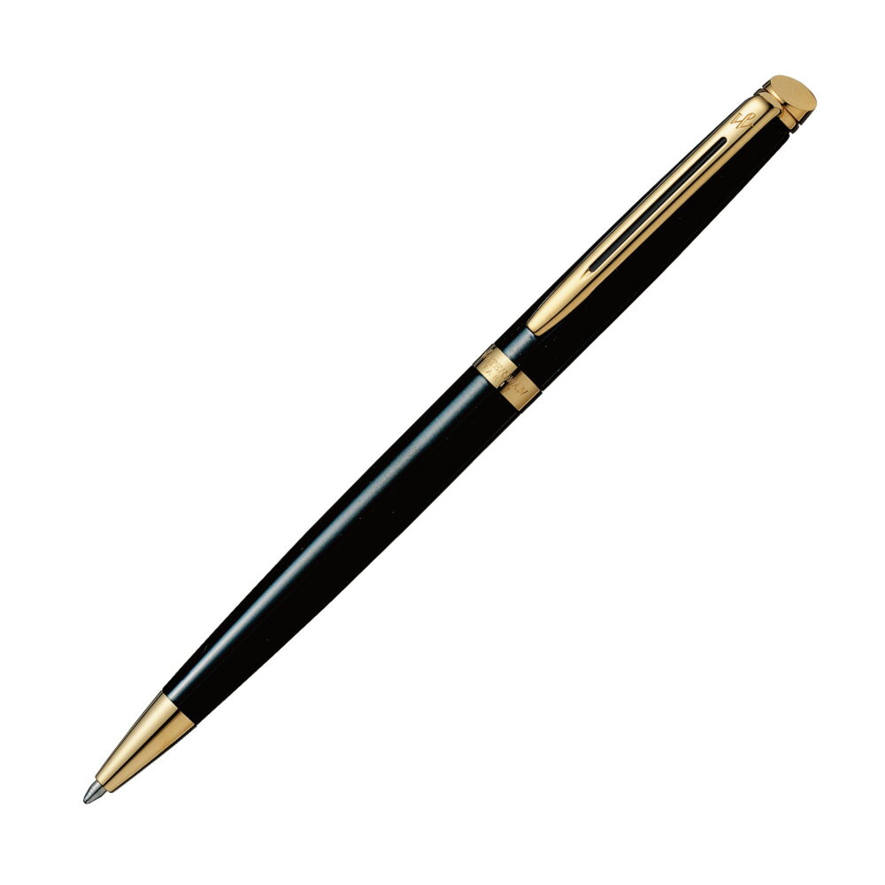 WATERMAN ウォーターマン ボールペン メトロポリタン エッセンシャル ブラックGT S0920660 名入れ可 高級 フランス プレゼント 名入れ可 高級 名前入れ 誕生日 プレゼント 還暦 就職 入学 卒業 お祝い 人事異動 栄転 クリスマス祝い 餞別