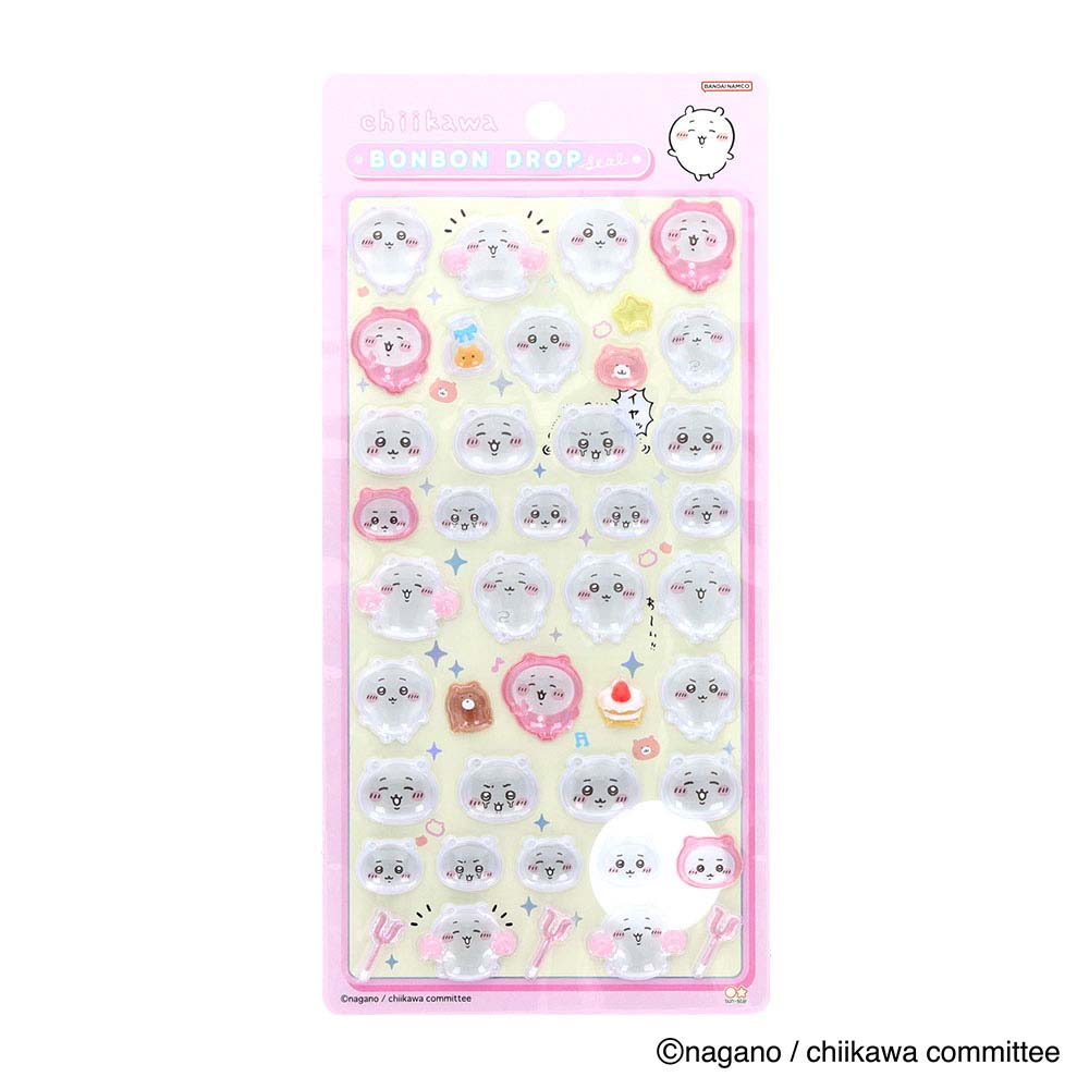 サンスター文具 sun-star ボンボンドロップシール ちいかわ S8542899のサムネイル