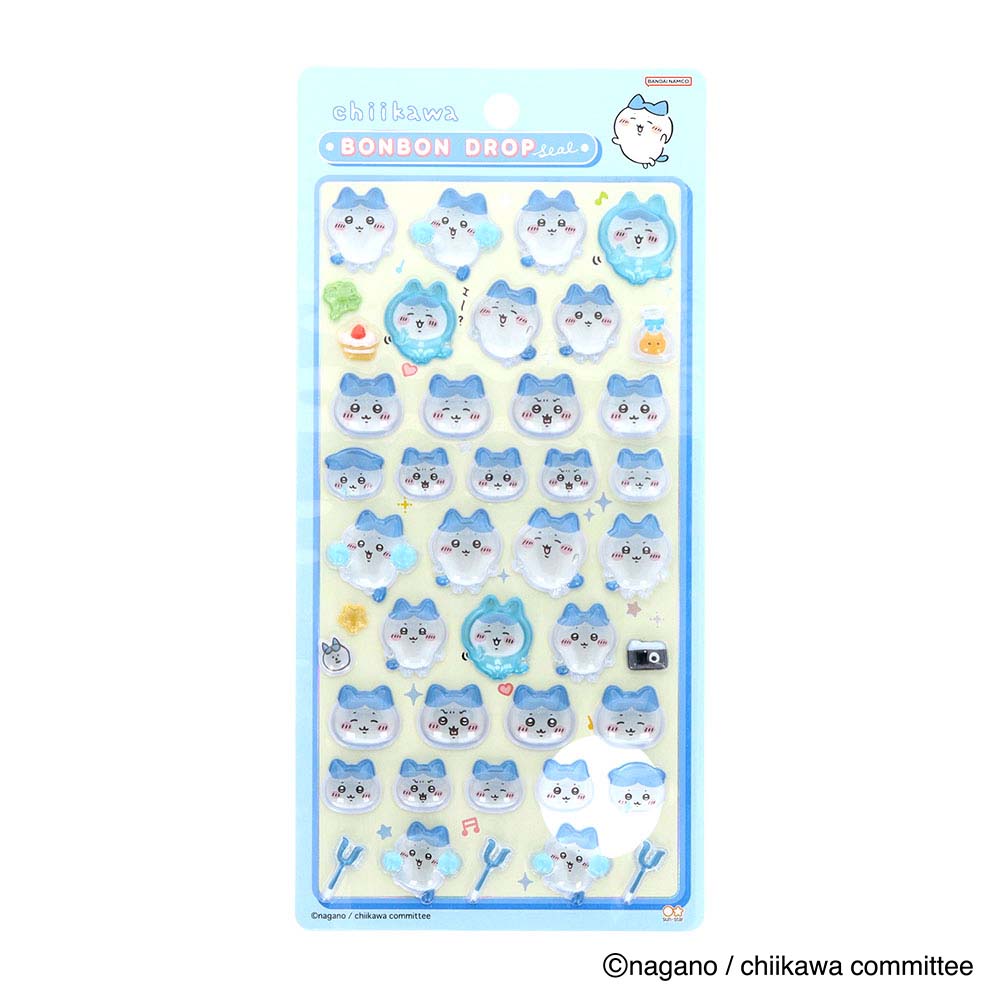 【9月20日24H限定★エントリーで全商品P10倍！】サンスター文具 sun-star ボンボンドロップシール ハチワレ S8542902のサムネイル