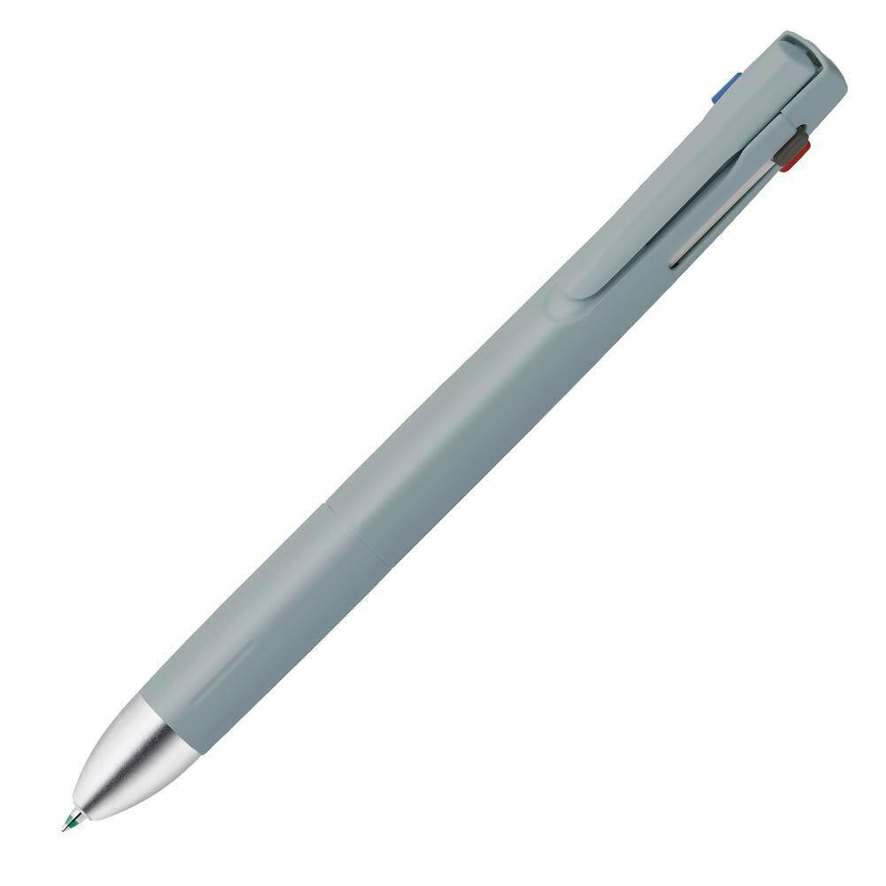 Rakuten - ゼブラ ZEBRA 多機能ペン ブレン 4+S 0.7mm ブルーグレー B4SA88-BGR エマルジョンボールペン 油性ボールペン blen