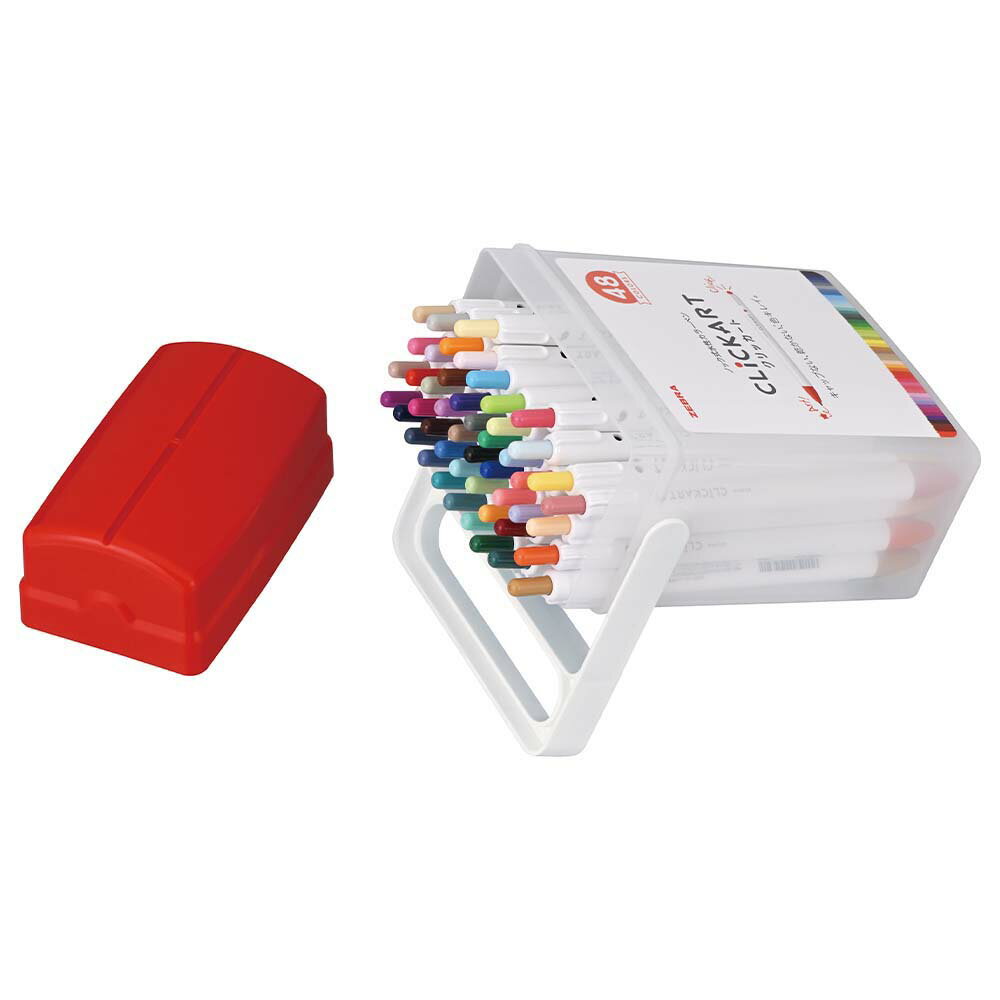 ゼブラ ZEBRA ゼブラ クリッカート 48色セット 水性マーカー 専用ケース入 WYSS22-48C-N WYSS22-48C-N ..