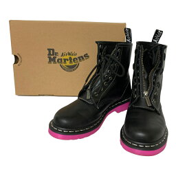 Dr.Martens ドクターマーチン 1460 Jungle 8ホールブーツ ピンク 30925001 レディース 25.0cm USED 　店舗併売品 KON