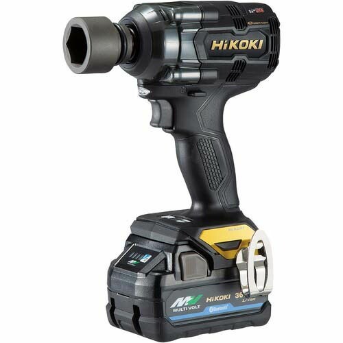 Rakuten - HiKOKI (黒金 限定カラー)36Vコードレスインパクトレンチ ブラック＆ゴールド トラスコオリジナルセット WR36DH(2XPSZ)(BG)