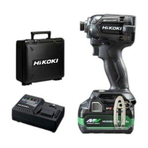 ◇ ハイコーキ HI KOKI WH18DC(XCBZ) コードレスインパクトドライバ 18V 黒/ブラック セット品(本体・BSL36A18X×1個・充電器