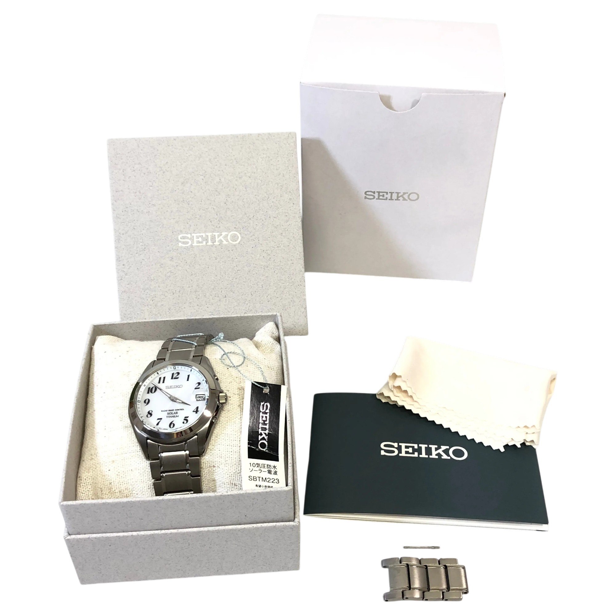 セイコー SEIKO メンズ用ソーラー電波時計 セイコーセレクション SBTM223