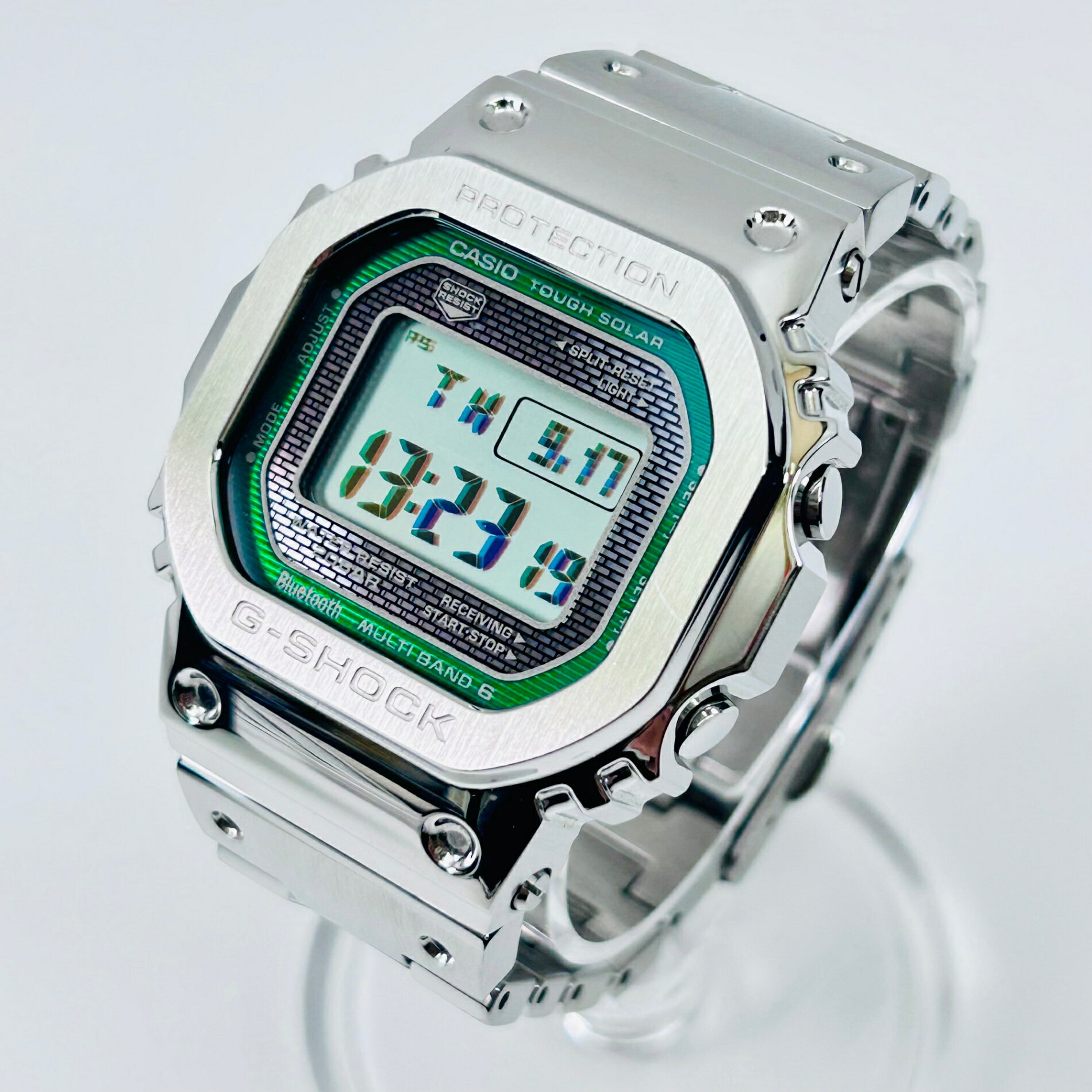 ◆ CASIO G-SHOCK GMW-B5000D-3JF Bluetooth シルバー ソーラー電波 時計 カシオ（Gショック）ジーショック