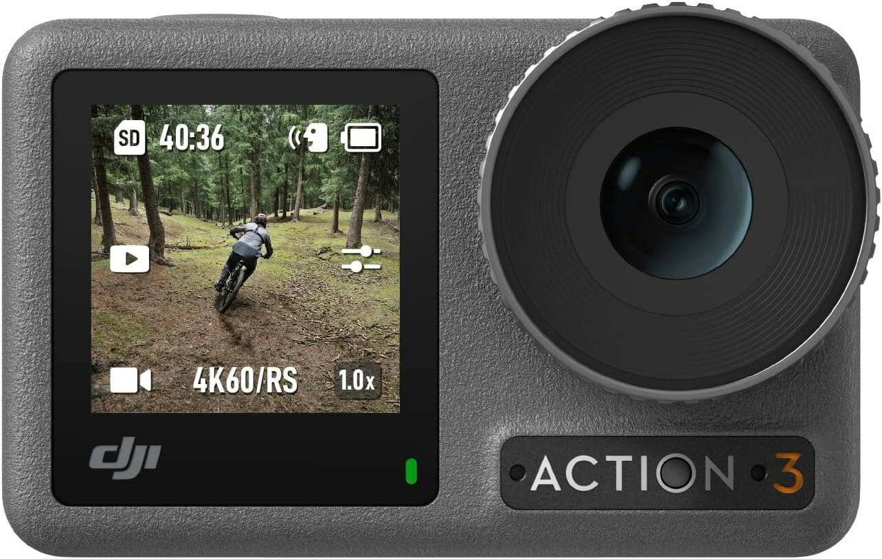 DJI Osmo Action 3 スタンダードコンボ アクションカメラ standard Combo ビデオカメラ 4K/120fps 60fps 手ぶれ補正 防水 アクションカム超広角レンズ OA3