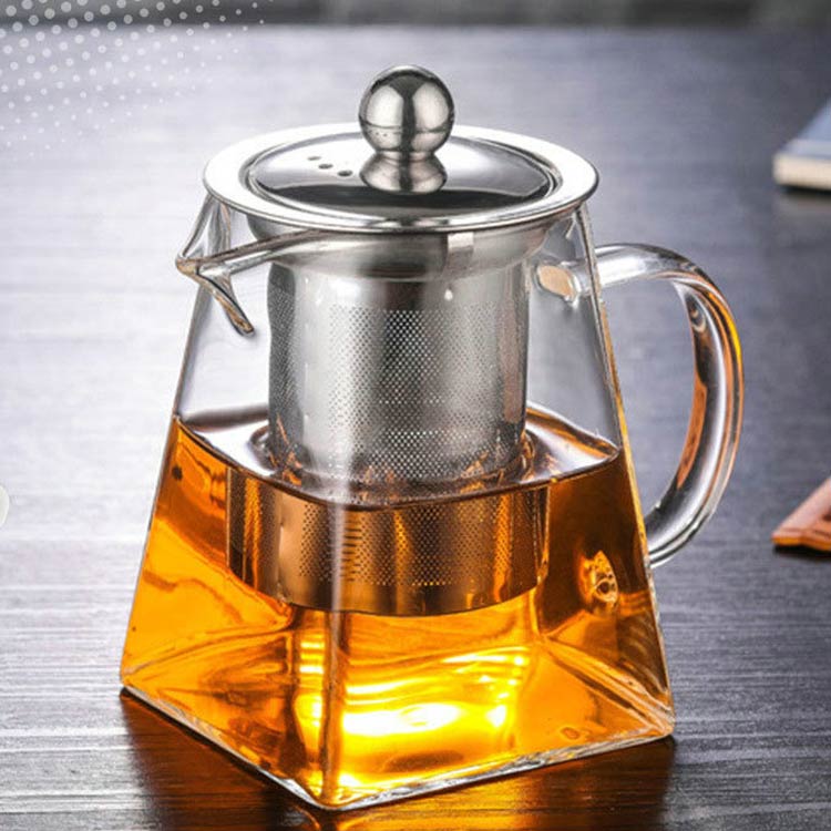 エコプロ85ショップ楽天市場店の350ml 750ml 550ml 950ml ガラスピッチャー ティーポット おしゃれ 耐熱ガラスポット 1300ml 耐熱ガラスポット 茶こし付き 結婚祝い 急須 シンプル オシャレ プレゼント ポット 紅茶 食洗器対応 耐熱ガラス ピッチャー 耐熱ポット ガラス かわいい 耐熱｜アングル2