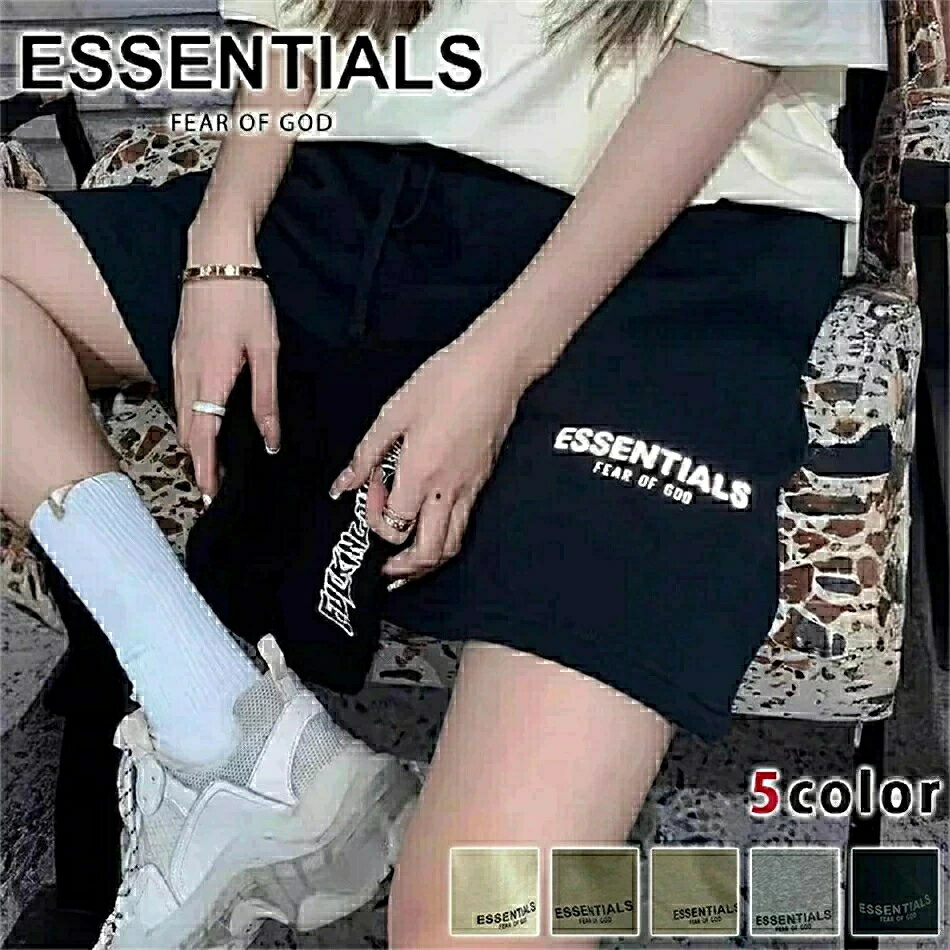 Rakuten - ESSENTIALS エッセンシャルズ ハーフパンツ メンズ レディース スウェットショーツ スポーツ ジャージ シンプル 男女兼用 カジュアル 半ズボン 送料無料[並行輸入品]