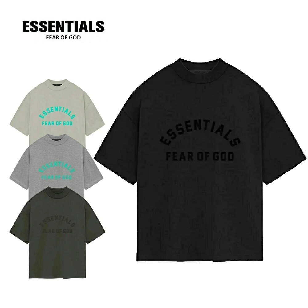Rakuten - エッセンシャルズ ESSENTIALS 半袖シャツ Tシャツ 柔らかい オーバーサイズ T-shirt メンズ レディース ゆったり 通気性 夏 半袖 男女兼用