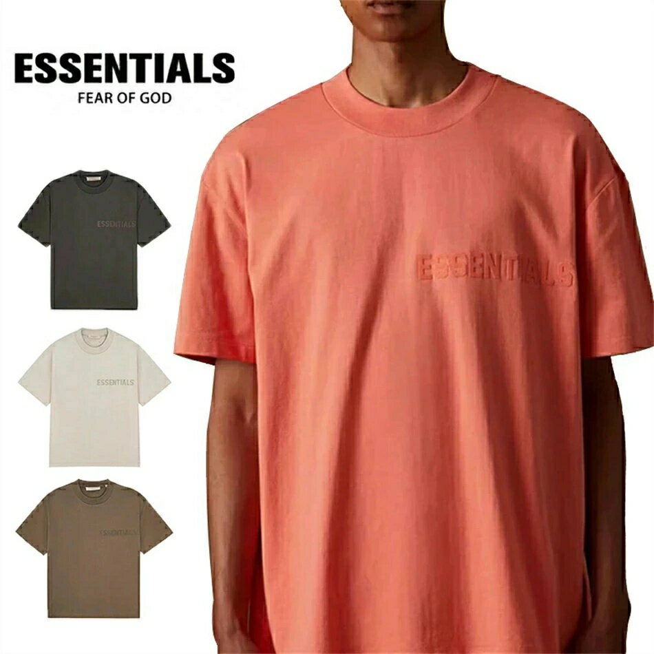 Rakuten - エッセンシャルズ ESSENTIALS T-shirt 半袖シャツ 大きいサイズTシャツ ゆったり オーバーサイズ オシャレ 夏T-shirt メンズ レディース カッコイイ通気性 ファッシュ 半袖 男女兼用 6colors