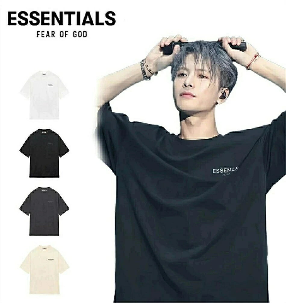 Rakuten - 「期間限定セール」ESSENTIALS エッセンシャルズ Tシャツ 半袖 メンズ レディース Logo T-Shirt Tシャツ ブラック ホワイト