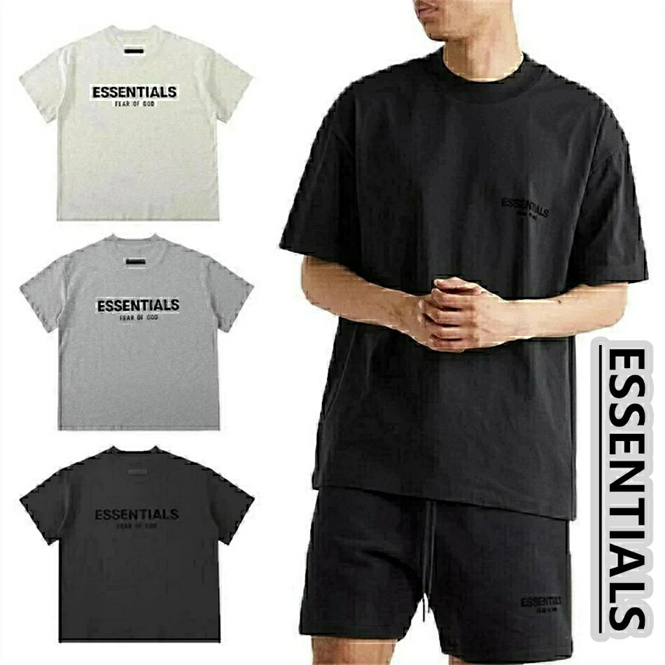 Rakuten - ESSENTIALS エッセンシャルズ Tシャツ 半袖 メンズ レディース essentials T-Shirt ロゴ Tシャツ ビッグサイズ