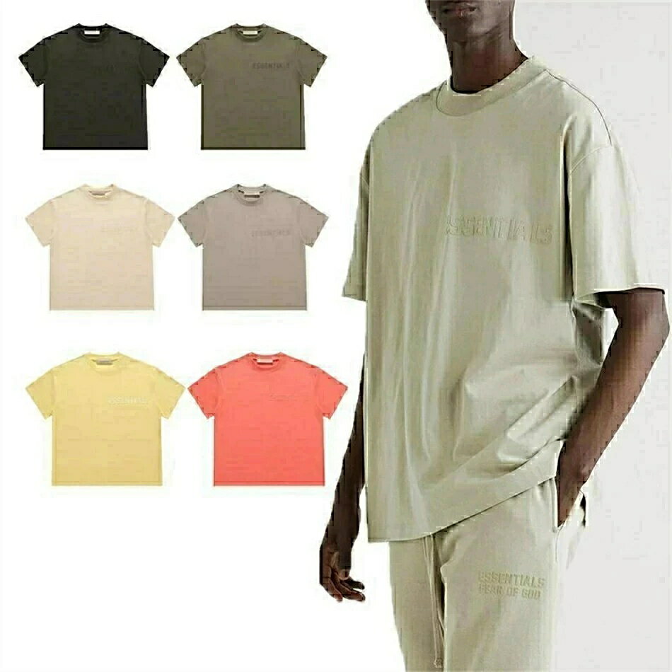 Rakuten - ESSENTIALS エッセンシャルズ Tシャツ ロゴ Tシャツ 半袖 メンズ レディース logo t-shirt カジュアル 男女兼用 夏[並行輸入品]