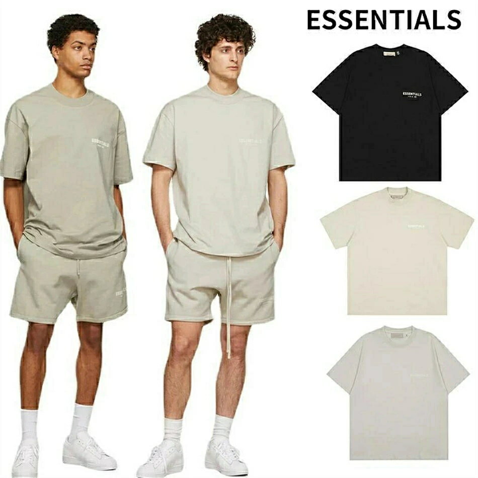 Rakuten - ESSENTIALS エッセンシャルズ Tシャツ 半袖 メンズ レディース シャツ logo t-shirt カジュアル 男女兼用 夏