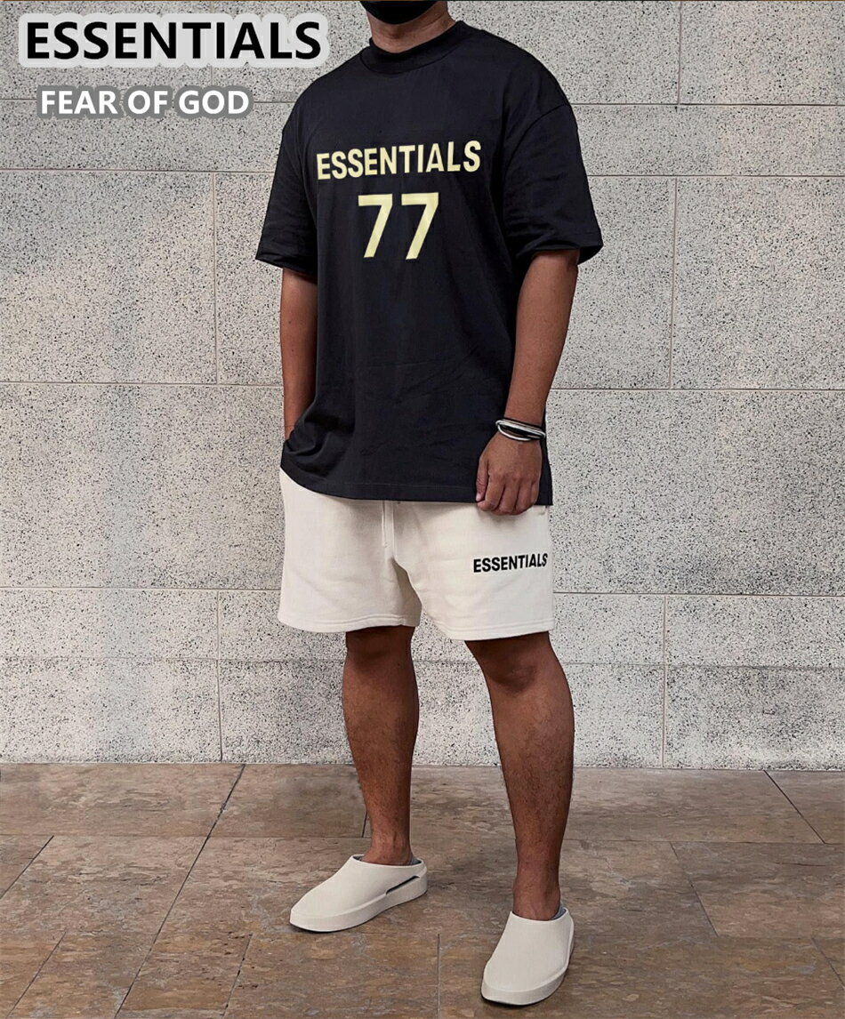 Rakuten - 「期間限定セール」ESSENTIALS エッセンシャルズ Tシャツ 半袖 メンズ レディース Logo T-Shirt ロゴ Tシャツ カーキ ホワイト